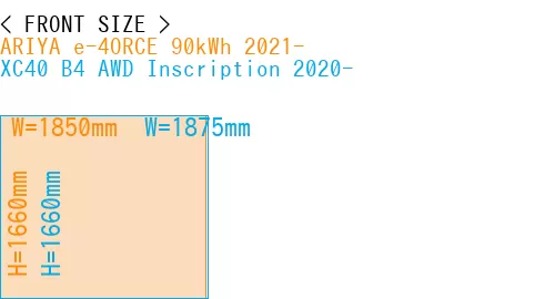 #ARIYA e-4ORCE 90kWh 2021- + XC40 B4 AWD Inscription 2020-